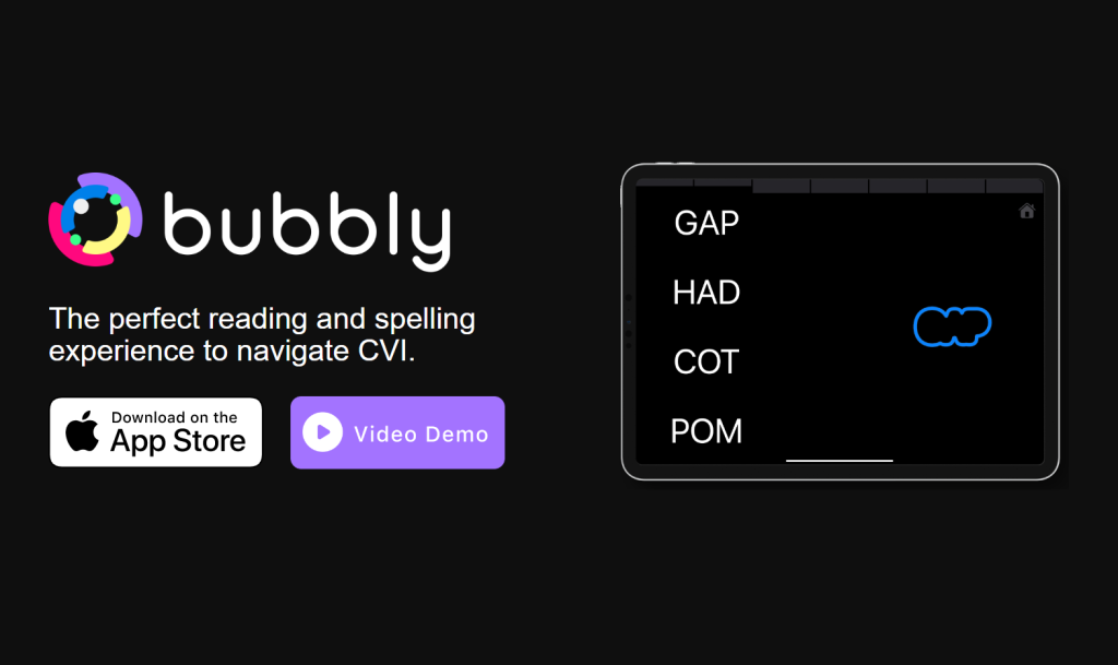 Bubbly home page