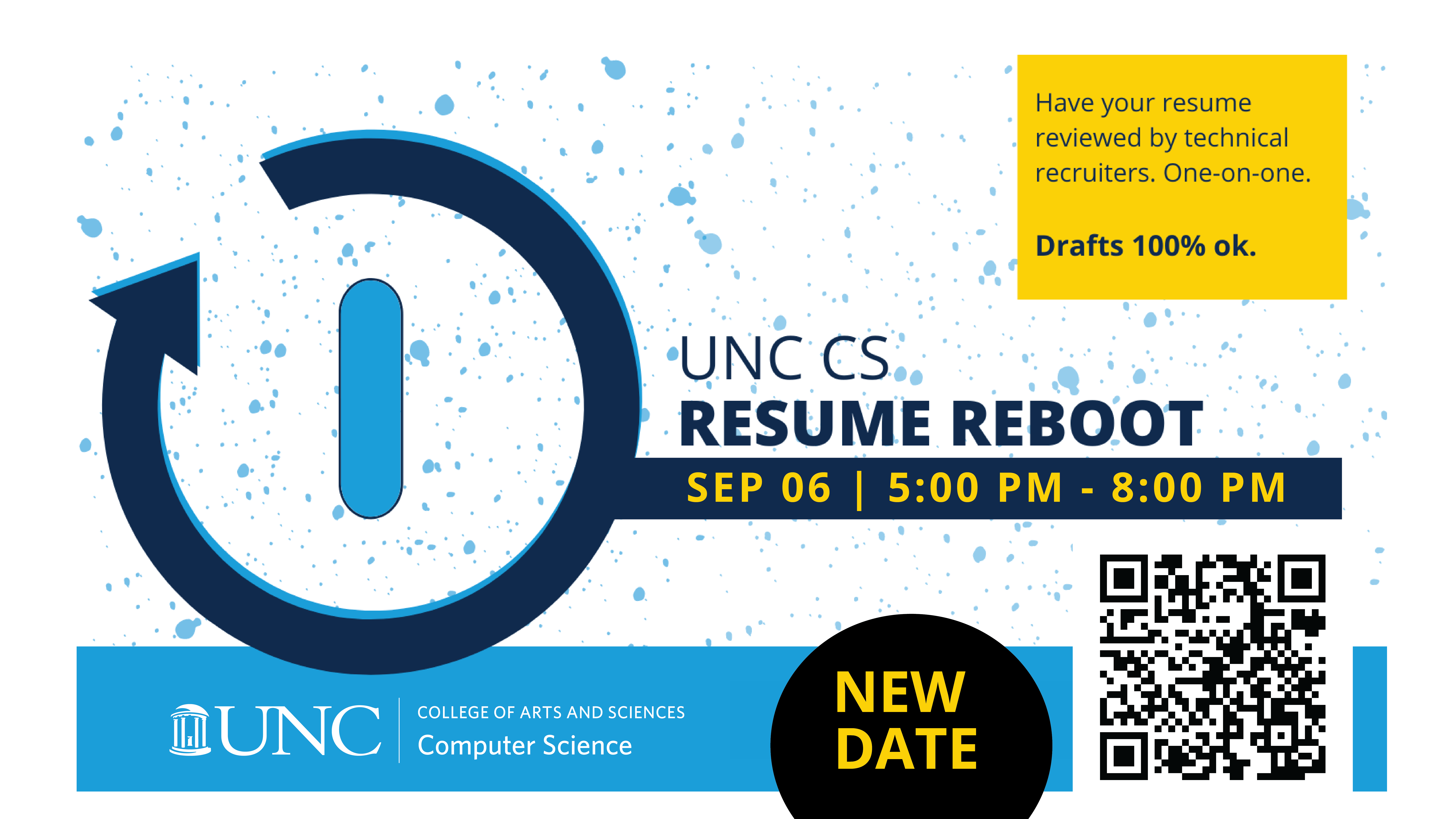 Resume Reboot on September 6, 2023